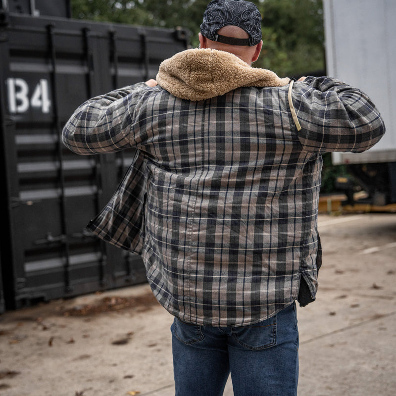 Load image into Gallery viewer, Frontier Zip Flannel Jacket
