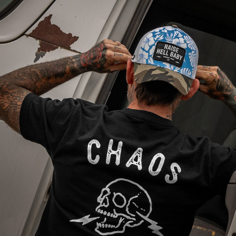 Load image into Gallery viewer, Raise Hell Baby Patch Original Ripstop Snapback Hat
