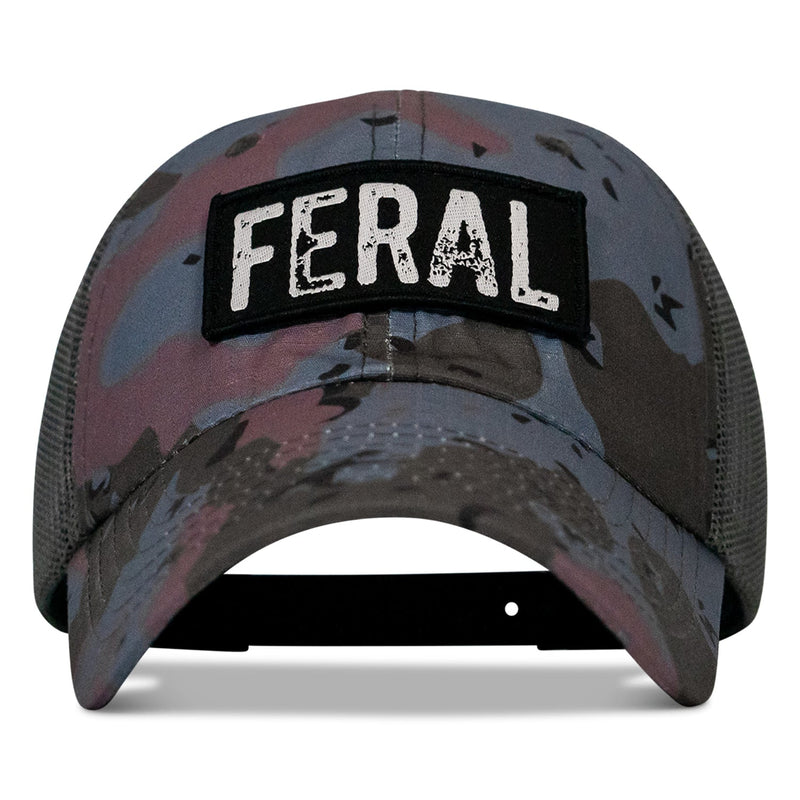 Load image into Gallery viewer, Feral Patch RipStop Mesh Snapback Hat
