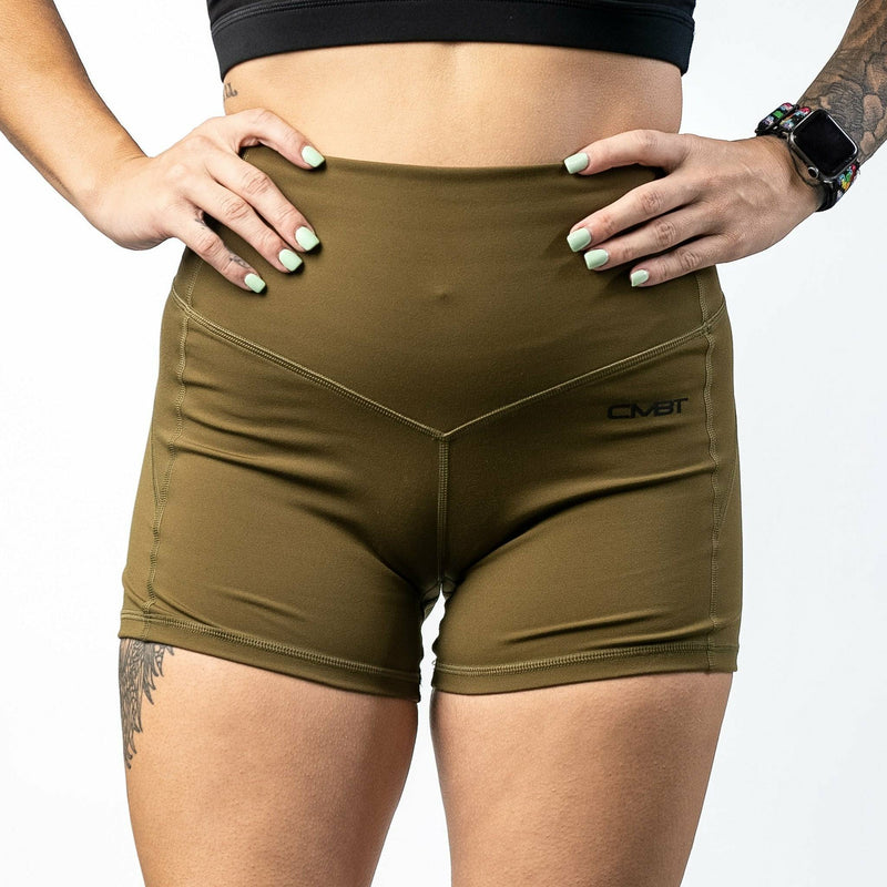 Load image into Gallery viewer, LADIES LUXE HIGH WAISTED SHORTS
