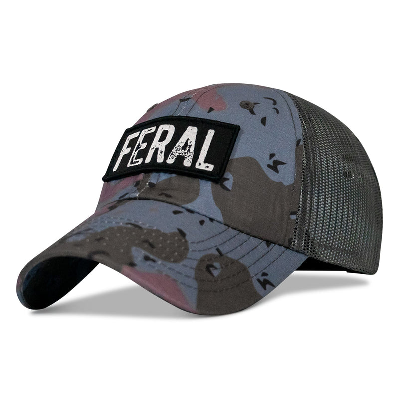 Load image into Gallery viewer, Feral Patch RipStop Tactical Mesh Snapback Hat
