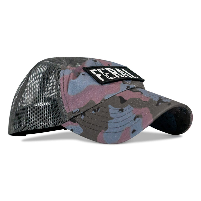 Load image into Gallery viewer, Feral Patch RipStop Mesh Snapback Hat
