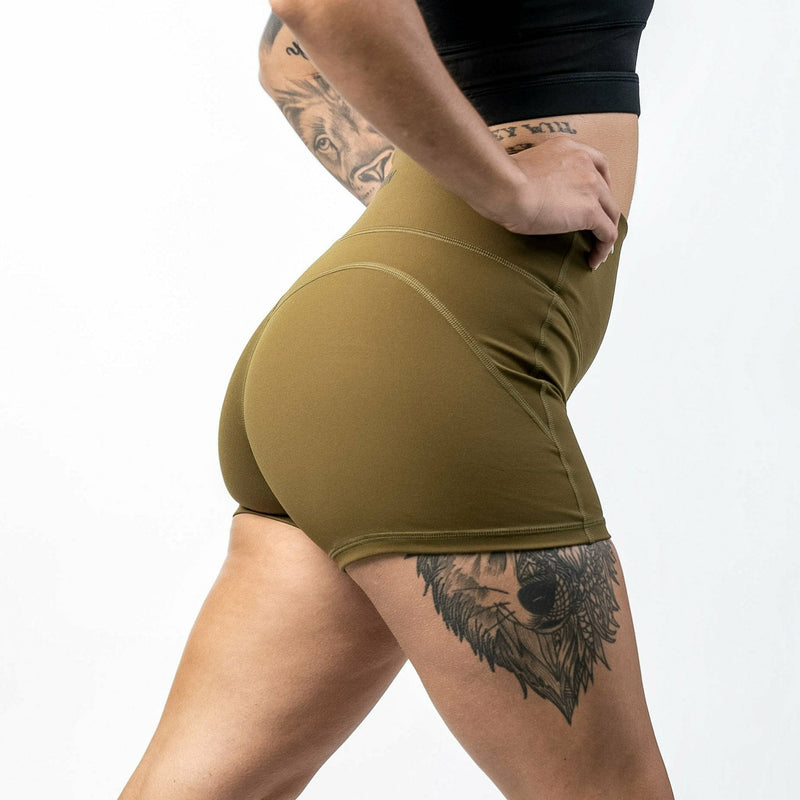 Load image into Gallery viewer, LADIES LUXE HIGH WAISTED SHORTS
