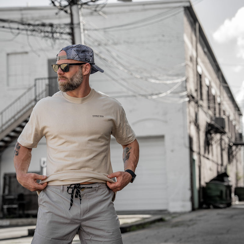 Load image into Gallery viewer, Branded Heavyweight Men's T-Shirt
