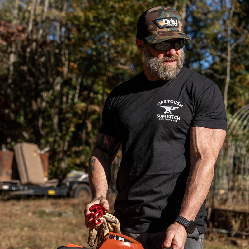 Load image into Gallery viewer, One Tough Sum Born and Raised American Outlaw Men&#39;s T-Shirt
