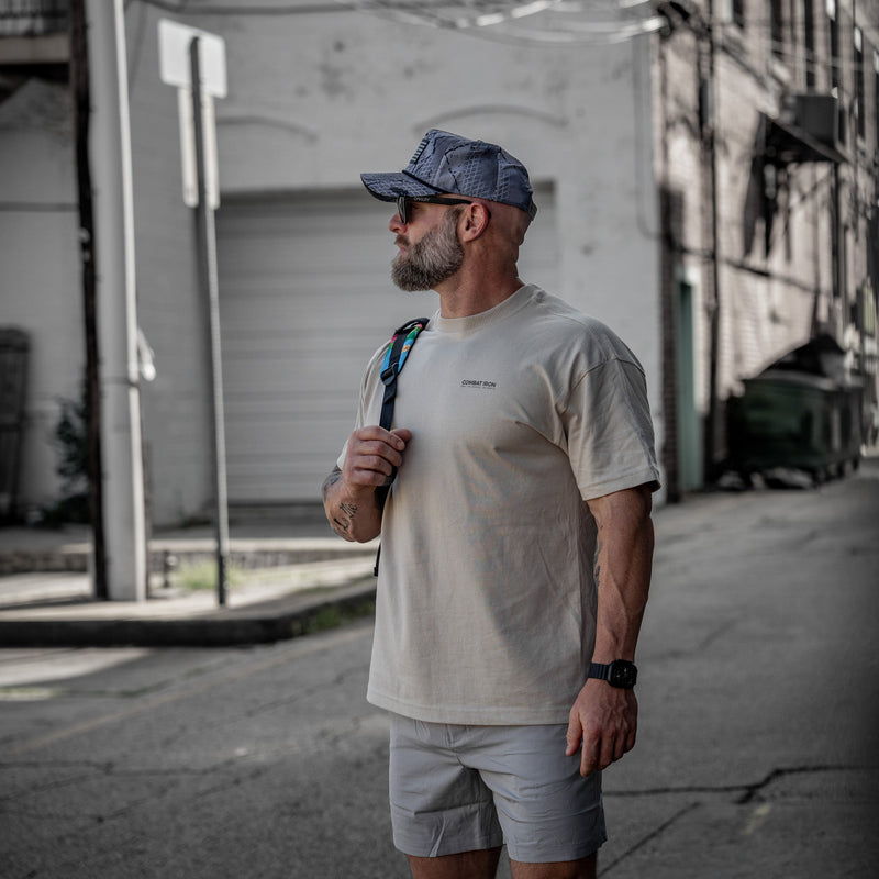 Load image into Gallery viewer, Branded Heavyweight Men's T-Shirt

