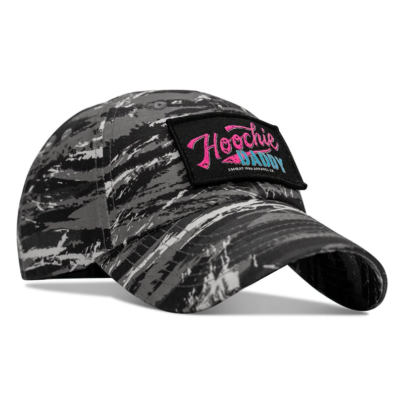Load image into Gallery viewer, Retro Hoochie Daddy Script Patch RipStop Low Pro Operator Hat
