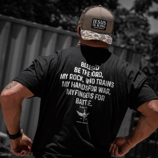 Jesus Is King Patch Snapback Hat