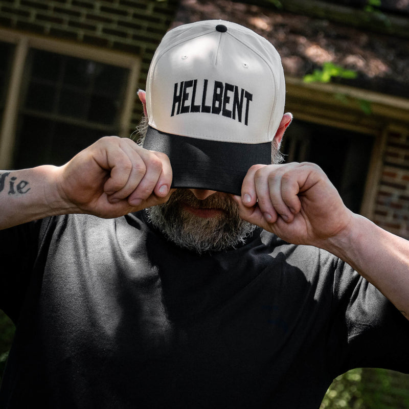 Load image into Gallery viewer, Hellbent Arched Classic Snapback Hat
