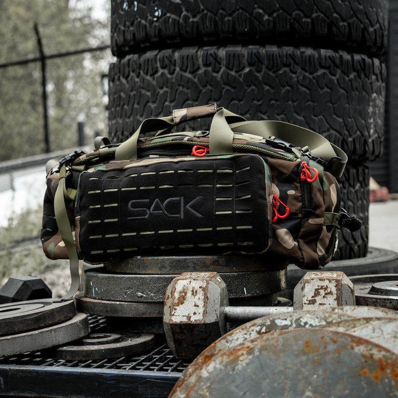 Load image into Gallery viewer, 50L Sack™ Duffle Hybrid Double Carry Bag
