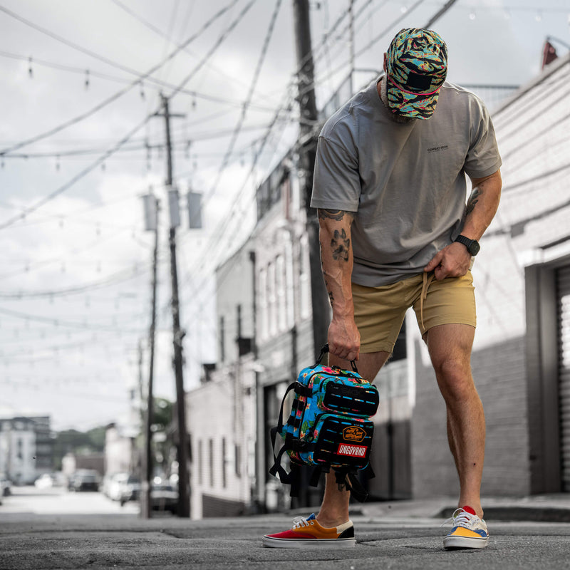 Load image into Gallery viewer, American Flag Patch Weekender Performance Snapback Hat
