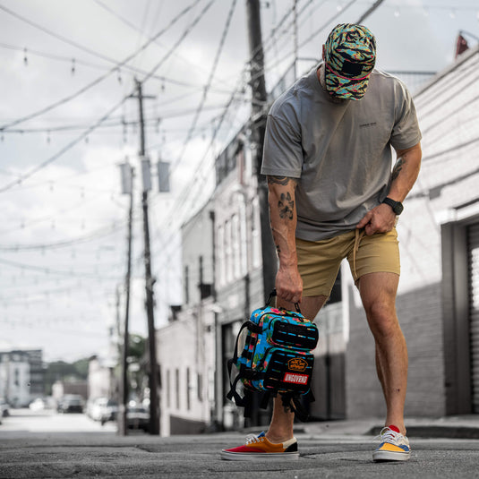 American Flag PVC Patch Waterproof Weekender Snapback