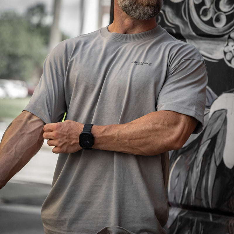 Load image into Gallery viewer, Branded Heavyweight Men's T-Shirt
