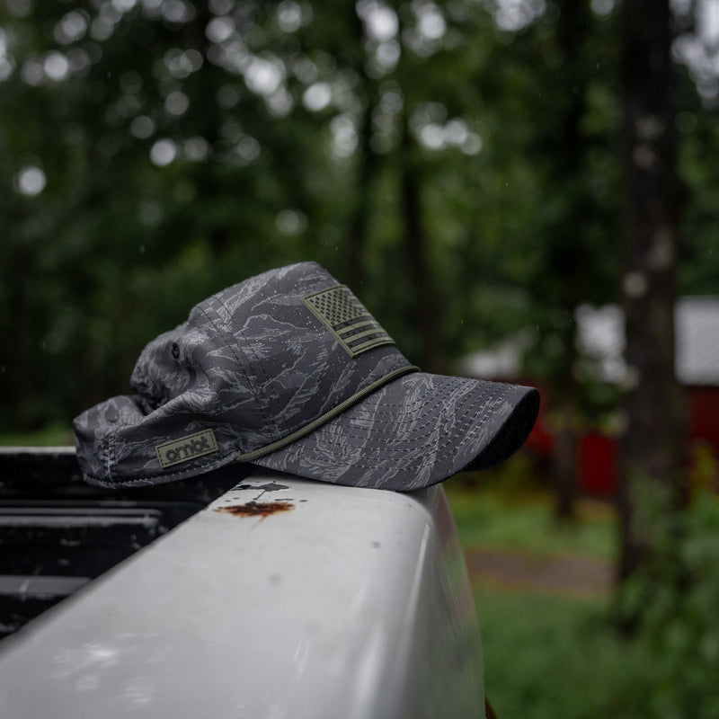 Load image into Gallery viewer, American Flag PVC Patch Waterproof Weekender Snapback
