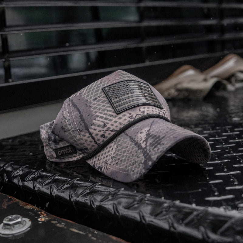 Load image into Gallery viewer, American Flag PVC Patch Waterproof Weekender Snapback
