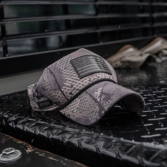 American Flag PVC Patch Waterproof Weekender Snapback