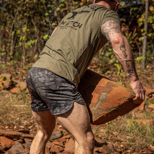 One Tough Sum Born and Raised American Outlaw Men's T-Shirt