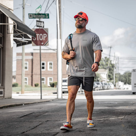 American Flag Patch Weekender Performance Snapback Hat