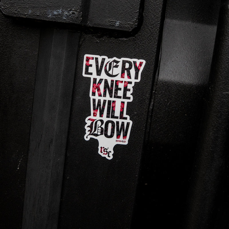 Load image into Gallery viewer, Every Knee Will Bow Decal
