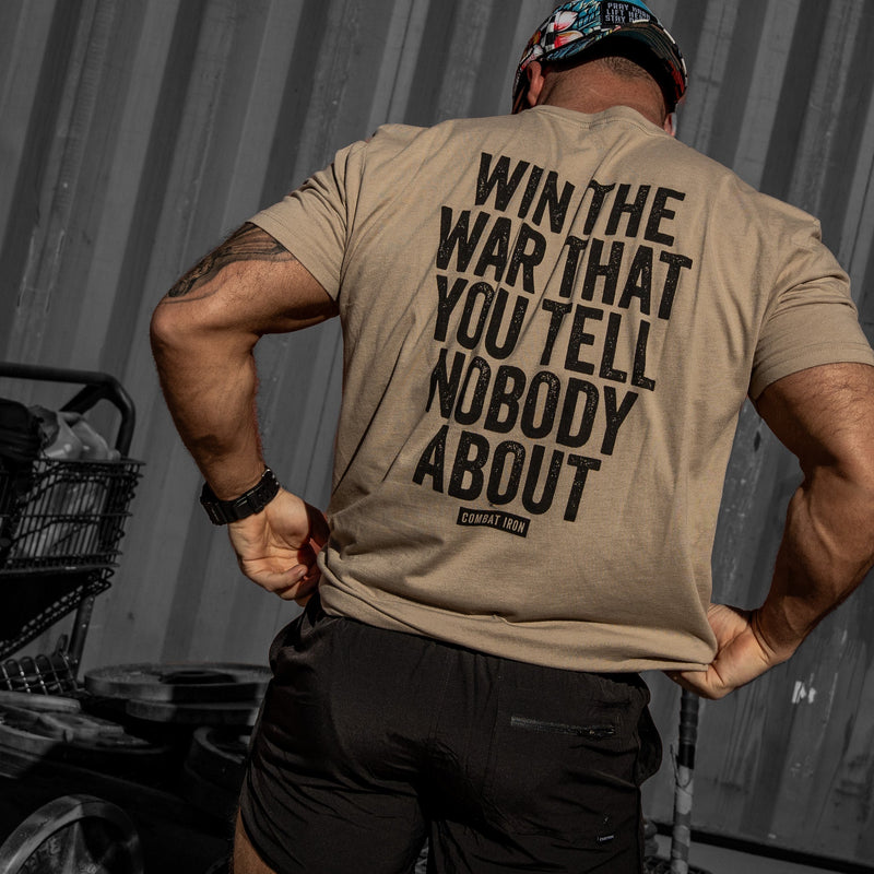 Load image into Gallery viewer, Win The War You Tell Nobody About Men's T-Shirt
