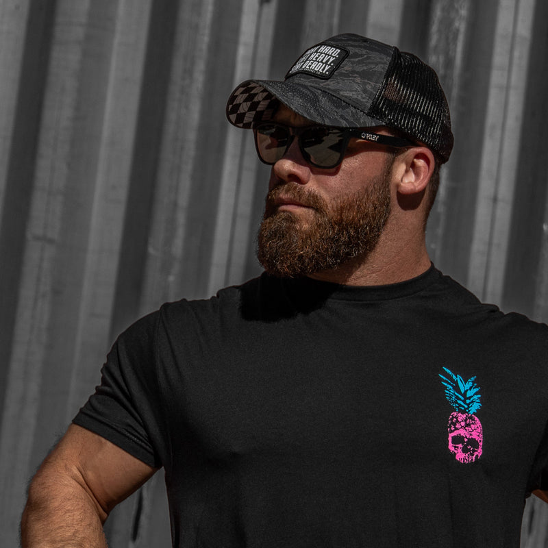 Load image into Gallery viewer, Pray Hard. Lift Heavy. Stay Deadly. Patch Original Ripstop Snapback Hat
