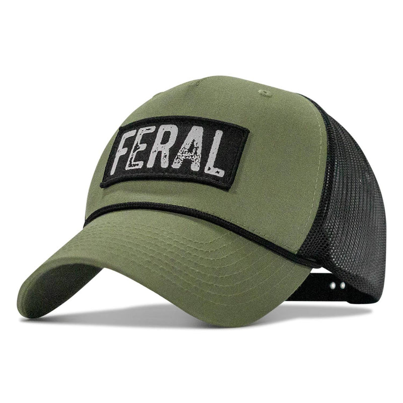 Load image into Gallery viewer, Feral Patch Rope Snapback Hat
