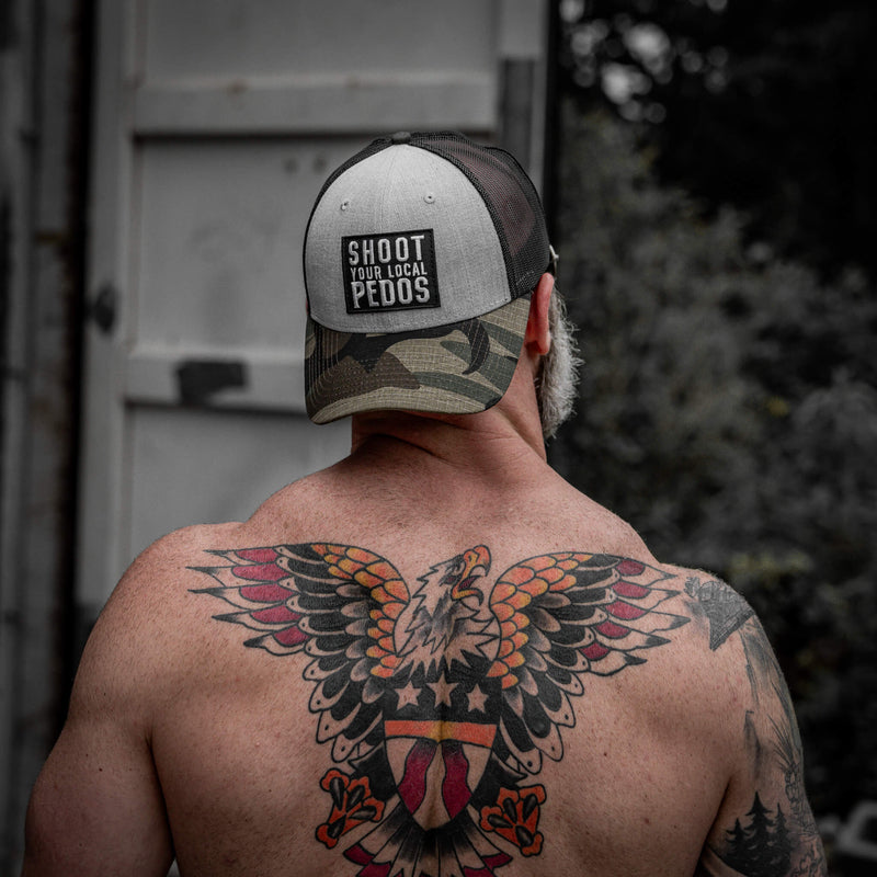 Load image into Gallery viewer, Shoot Your Local Pedos Patch Original Ripstop Snapback Hat
