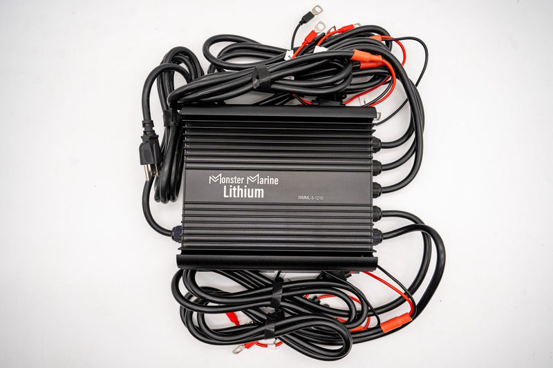 Load image into Gallery viewer, 5 Bank Lithium/Lead/AGM Marine Waterproof Battery Charger
