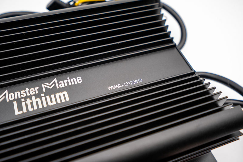 Load image into Gallery viewer, Triple Bank 12v, 12v &amp; 36v marine waterproof Lead/AGM/Lithium charger
