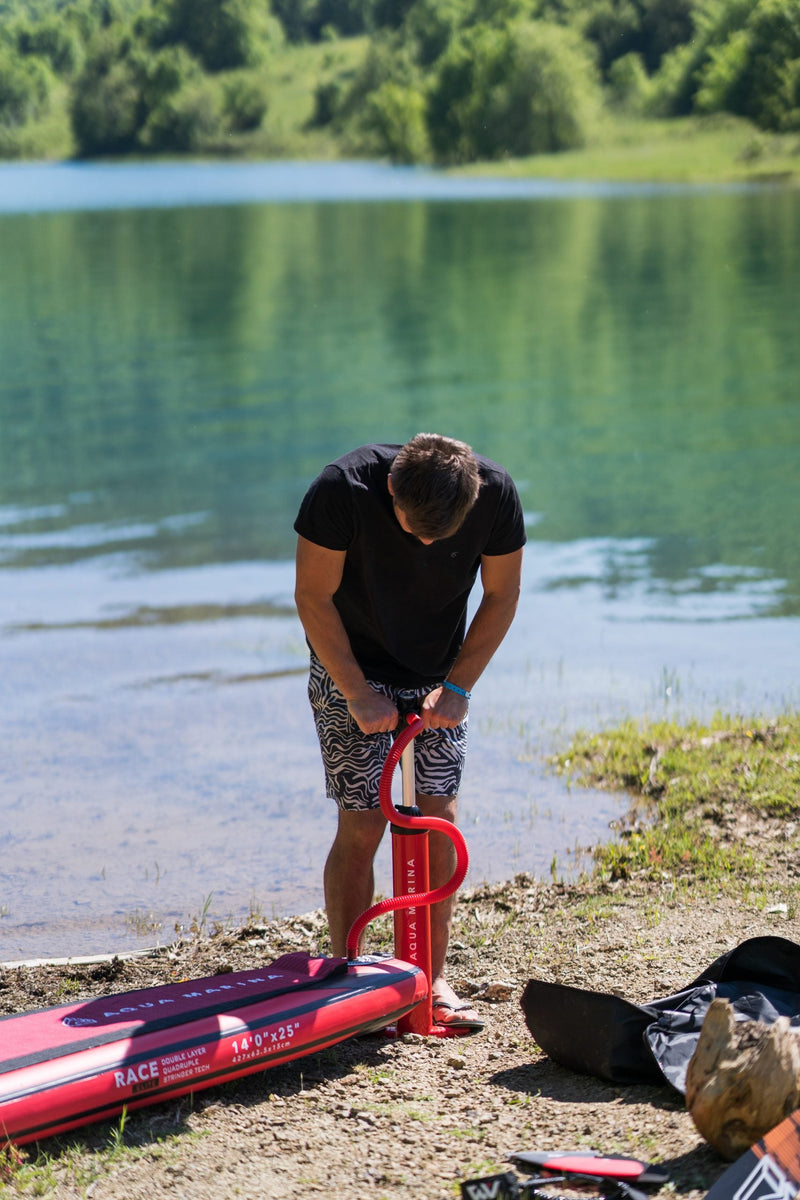 Load image into Gallery viewer, Aqua Marina RACE ELITE 14'0" Inflatable Paddle Board Racing SUP
