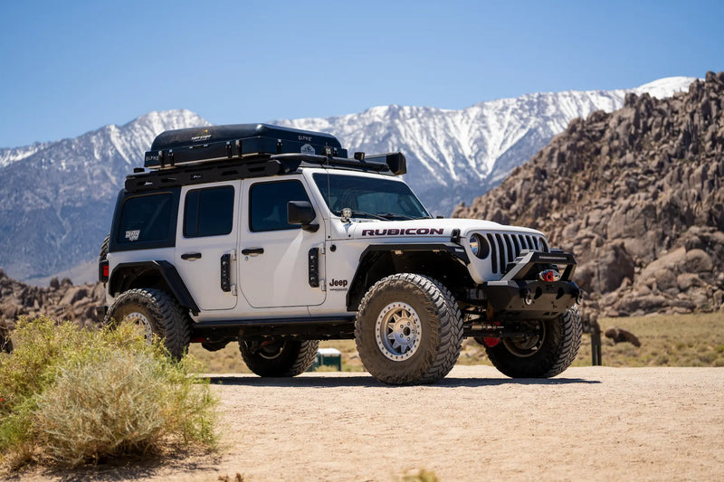 Load image into Gallery viewer, Alpha Hardshell Rooftop Tent – ABS – 2–3 Person – Black – All-Season Overland Shelter
