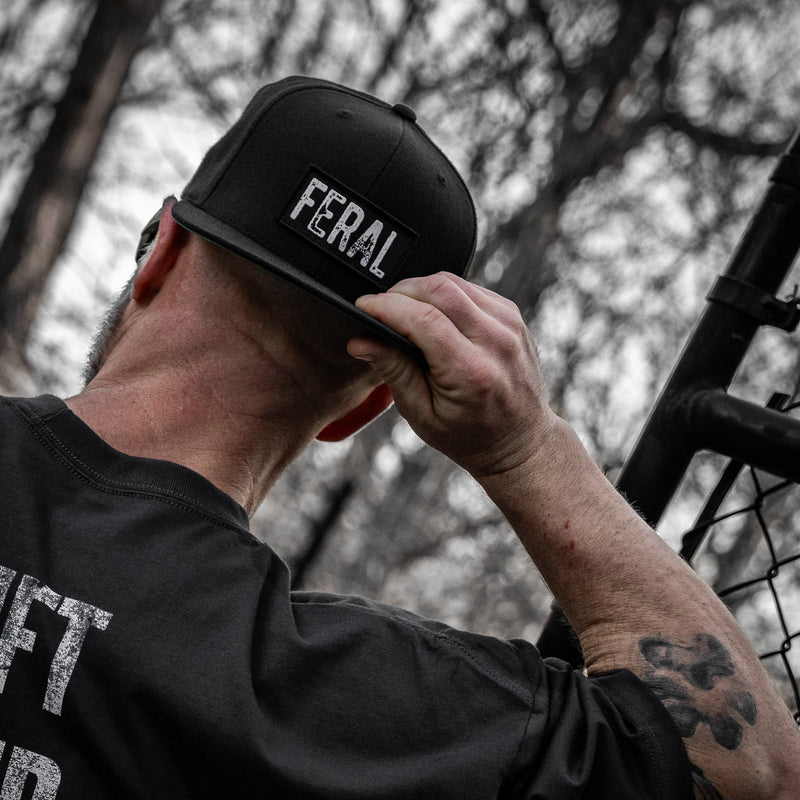Load image into Gallery viewer, Feral Patch Flatbill Snapback Hat
