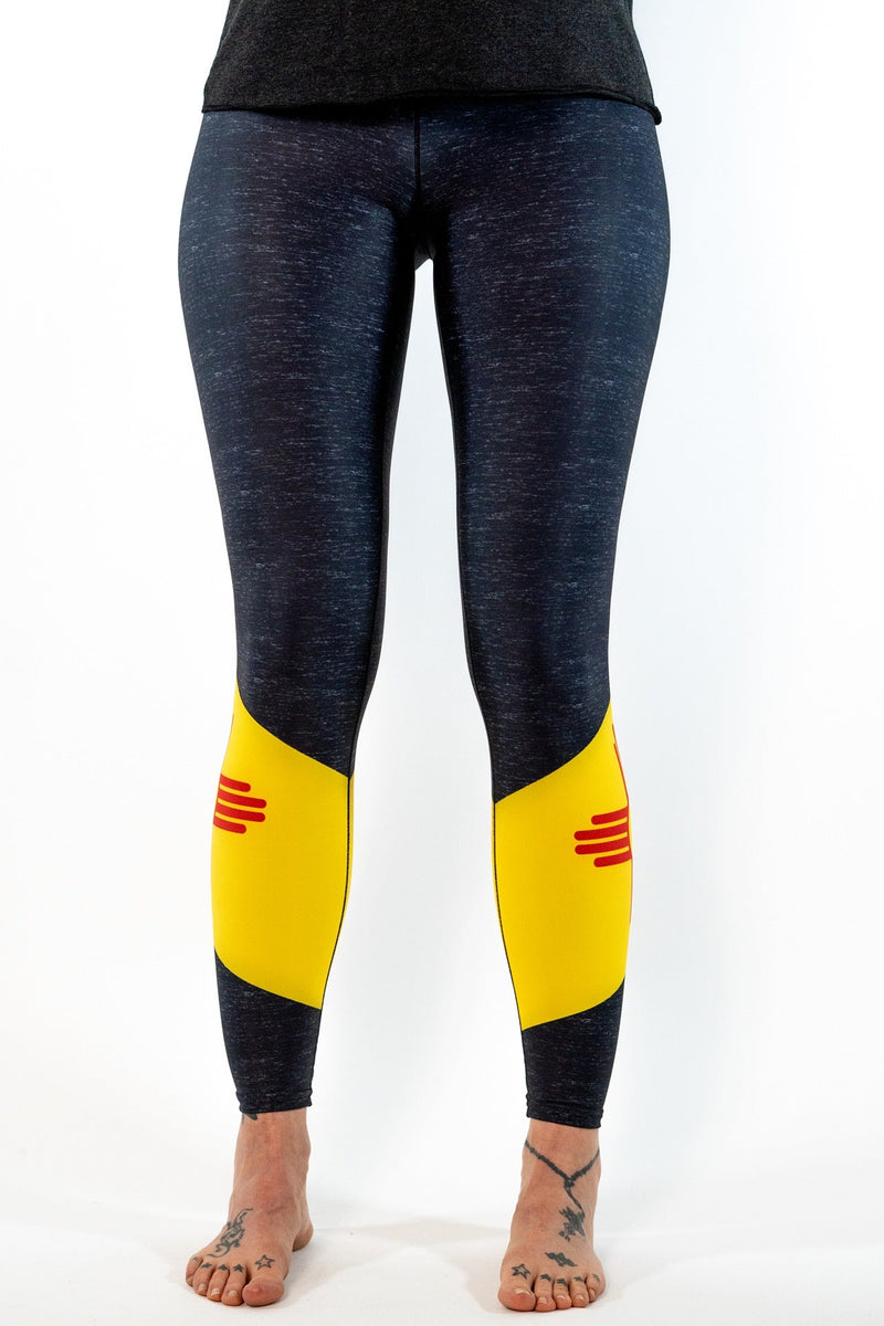 Load image into Gallery viewer, New Mexico State Pride Flag Yoga Pants
