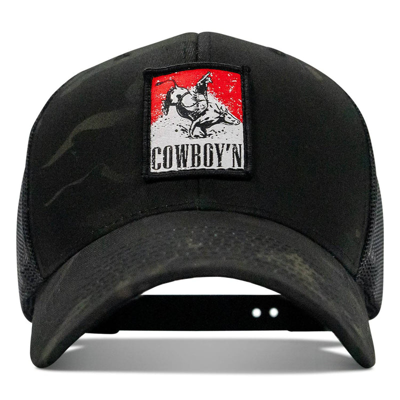 Load image into Gallery viewer, Cowboy&#39;n Knuck If You Buck Patch SnapBack
