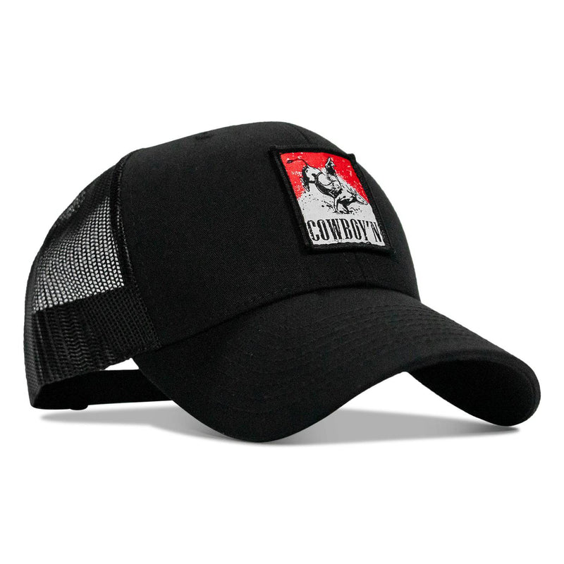 Load image into Gallery viewer, Cowboy&#39;n Knuck If You Buck Patch SnapBack
