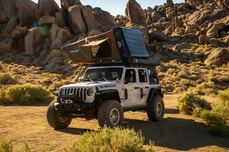 Load image into Gallery viewer, Alpha II Hardshell Rooftop Tent – ABS – 2 Person – Black – Lightweight Off-Road Tent
