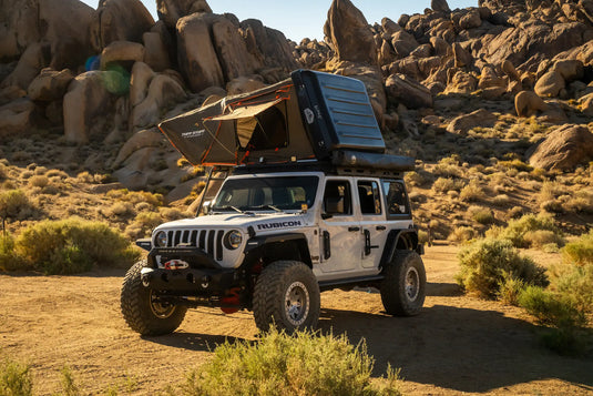 Alpha II Hardshell Rooftop Tent – ABS – 2 Person – Black – Lightweight Off-Road Tent