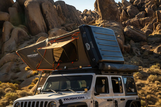 Alpha II Hardshell Rooftop Tent – ABS – 2 Person – Black – Lightweight Off-Road Tent