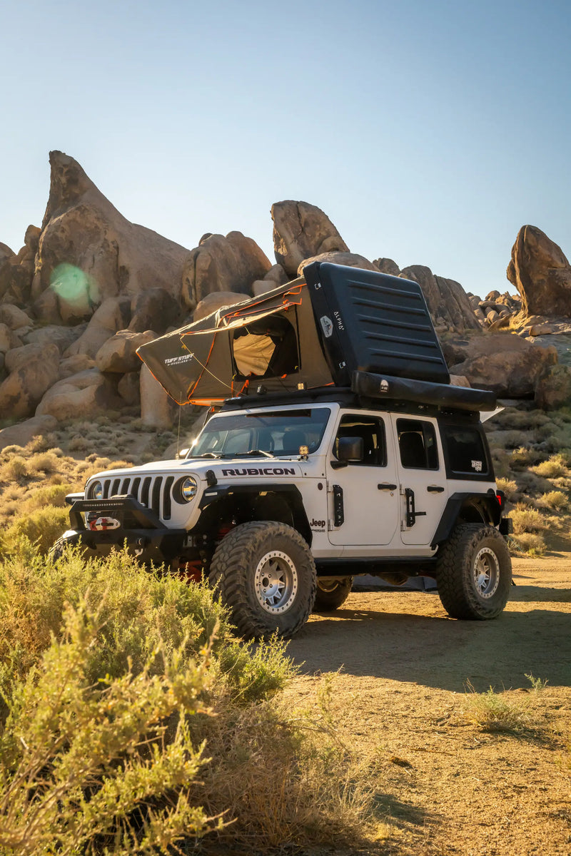 Load image into Gallery viewer, Alpha II Hardshell Rooftop Tent – ABS – 2 Person – Black – Lightweight Off-Road Tent

