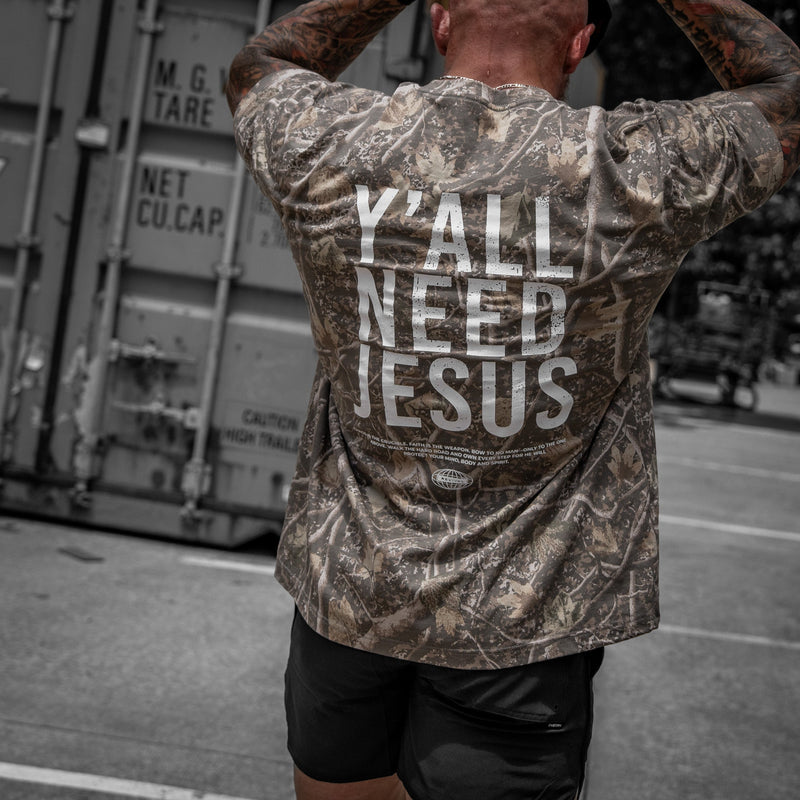 Load image into Gallery viewer, Y'all Need Jesus Men's T-Shirt
