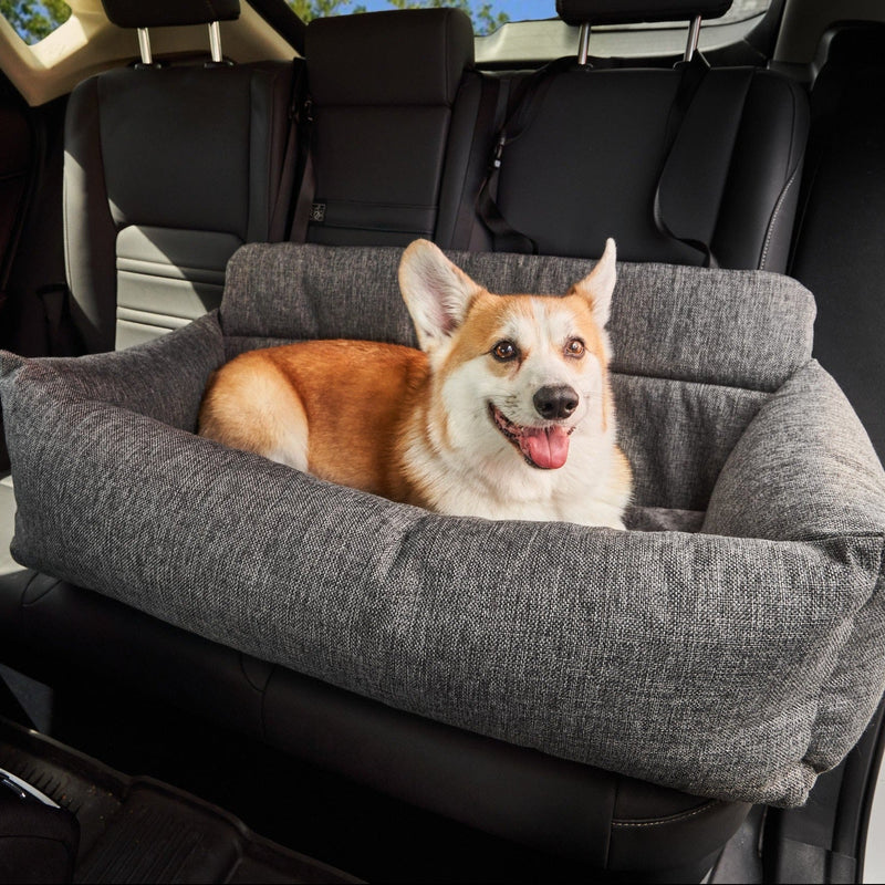 Load image into Gallery viewer, PupProtector™ Performance Tweed Memory Foam Dog Car Bed
