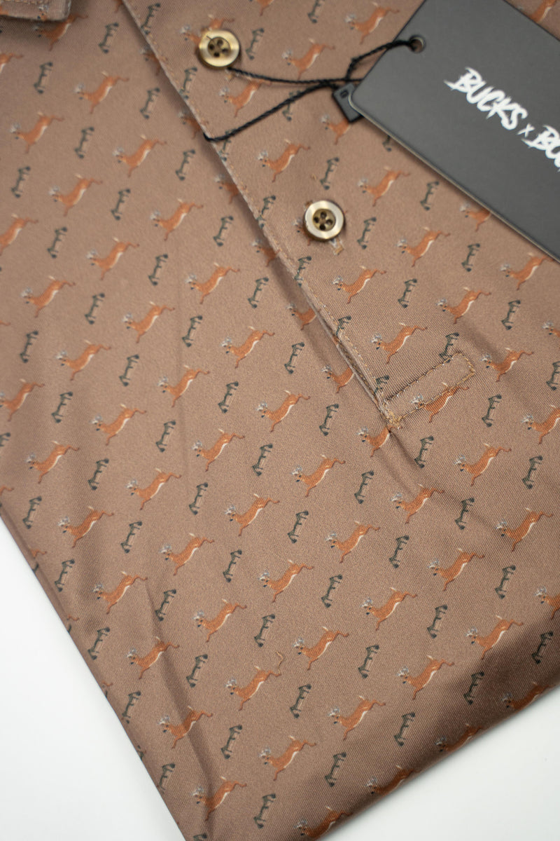 Load image into Gallery viewer, &quot;Jumpin&#39; Buck&quot; Golf Polo
