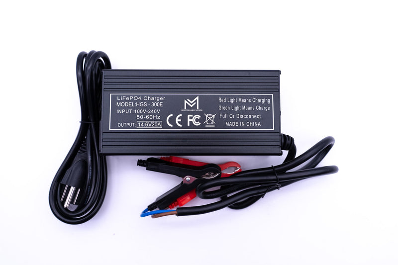 Load image into Gallery viewer, 12v 20A Non Waterproof Aluminum Charger (Alligator Clips)
