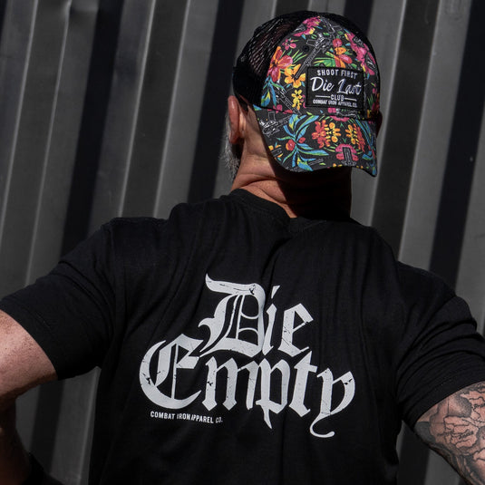 Shoot First. Die Last. Club Patch Ripstop Snapback
