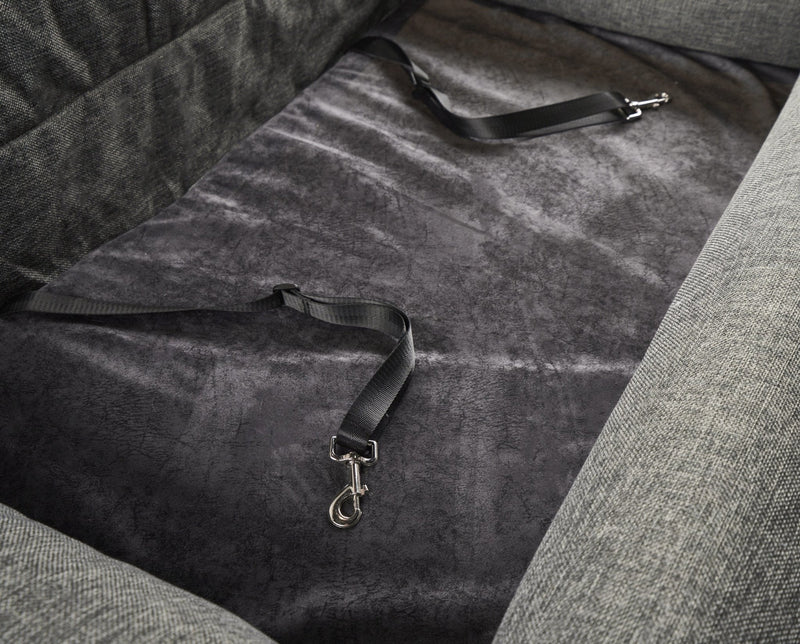 Load image into Gallery viewer, PupProtector™ Performance Tweed Memory Foam Dog Car Bed

