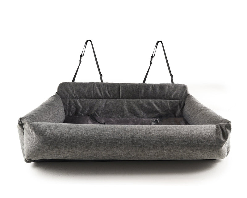 Load image into Gallery viewer, PupProtector™ Performance Tweed Memory Foam Dog Car Bed
