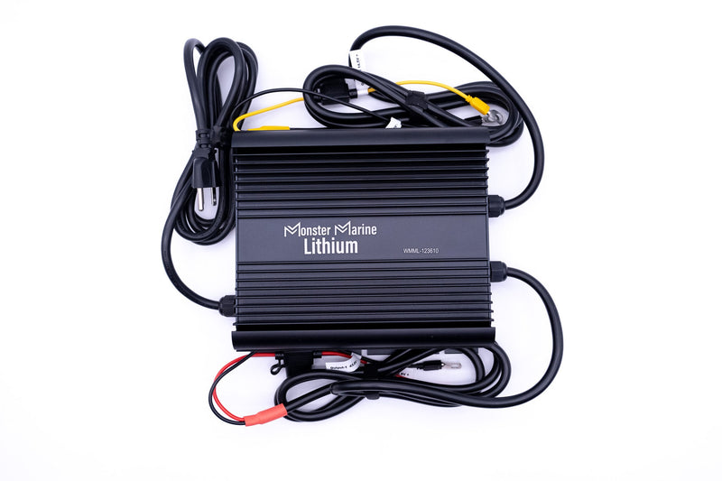 Load image into Gallery viewer, Dual 12v &amp; 36v marine waterproof Lead/AGM/Lithium charger
