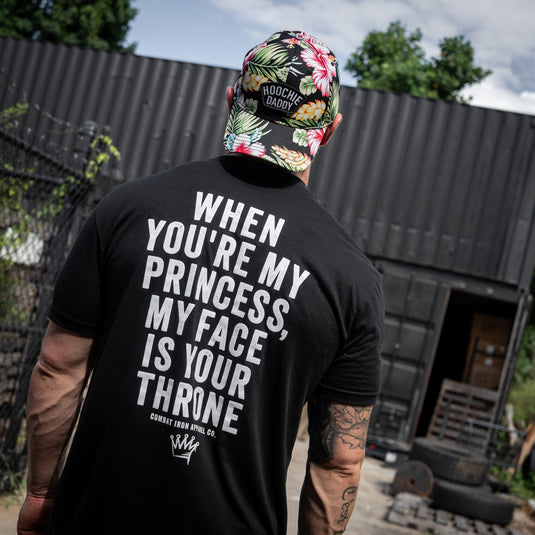 When You're My Princess, My Face Is Your Throne Men's T-Shirt