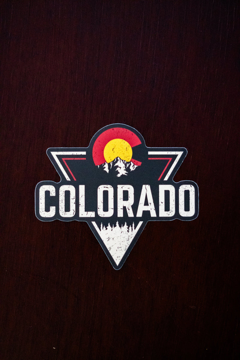 Load image into Gallery viewer, Colorado Triangle Sticker
