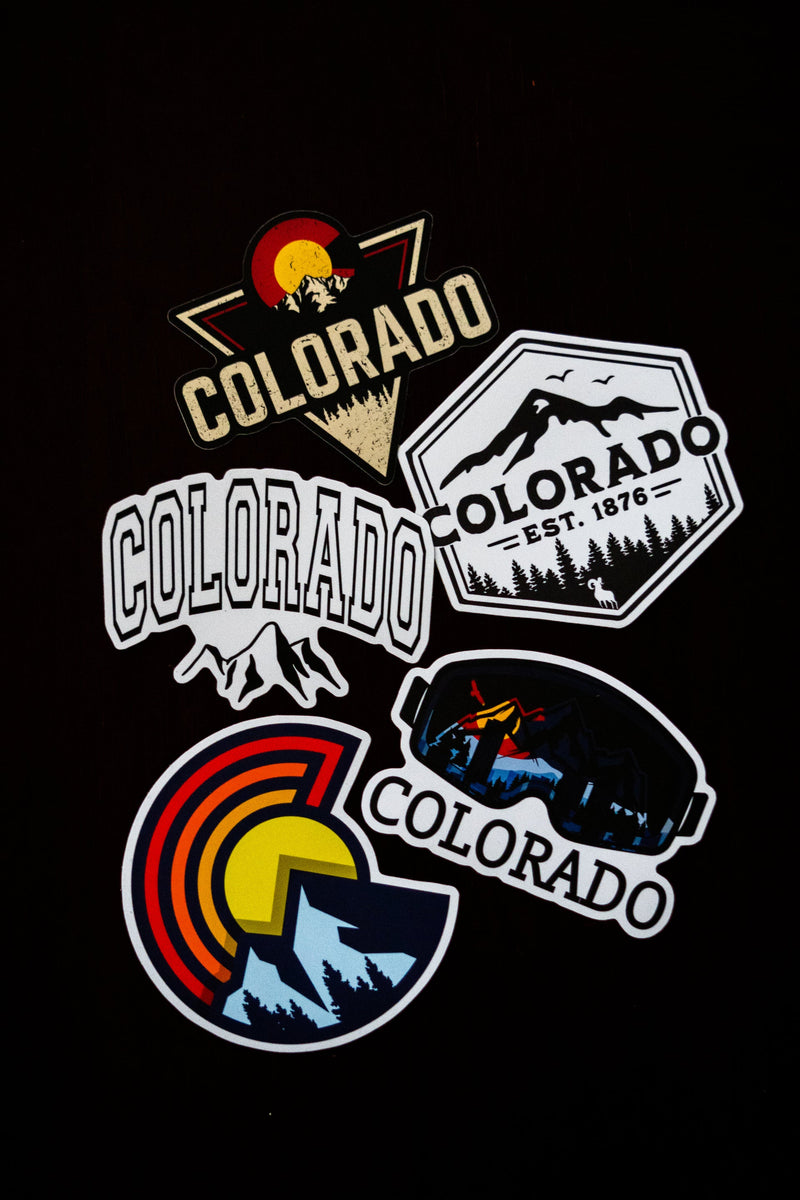 Load image into Gallery viewer, Colorado Triangle Sticker
